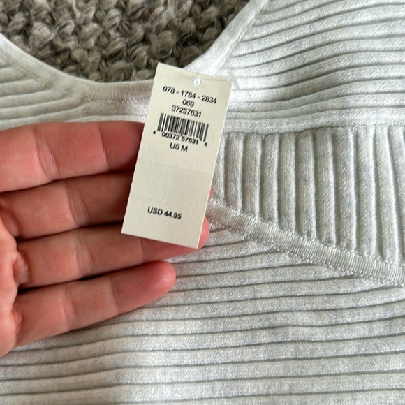 Aerie marled grey sweatshirt crop - Picture 2 of 7